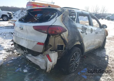 2020 Hyundai Tucson Ultimate из США, поврежденный, VIN KM8J33AL1LU229737